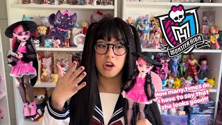 Draculaura G3 Core Refresh Doll Review!! | Monster High