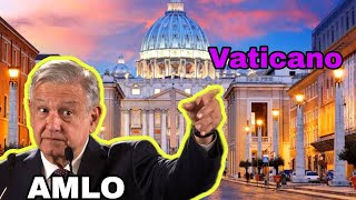 Andres Manuel Lopez Obrador da catedra sobre papel de Vaticano en la historia de Mexico