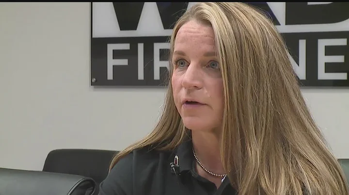 Local retired firefighter Tracey Wright deployed t...