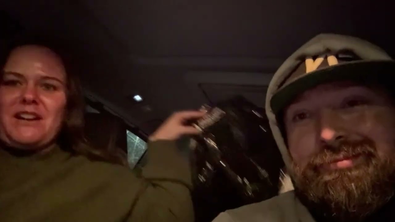 We had no idea the parade was tonight