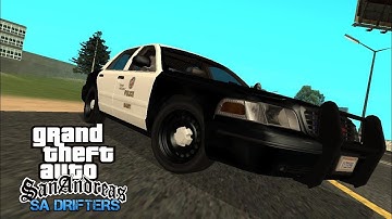 Emergency Lights Mod (ELM) Review! | GTA San Andreas | SA Drifters