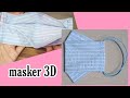 Cara mudah membuat masker 3D || simple 3D face mask tutorial