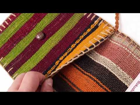 Otantik El Dokuma Kilim Çanta inceleme videosu kapak görseli