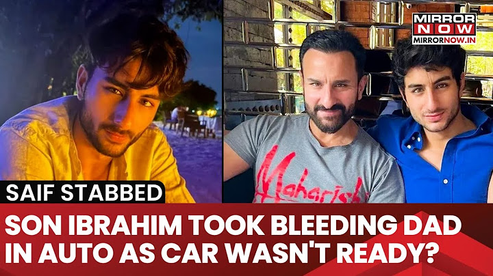 Saif Stabbed: Moment When The Actor Was Attacked | Son Ibrahim Took Him in Auto After Car Not Ready?