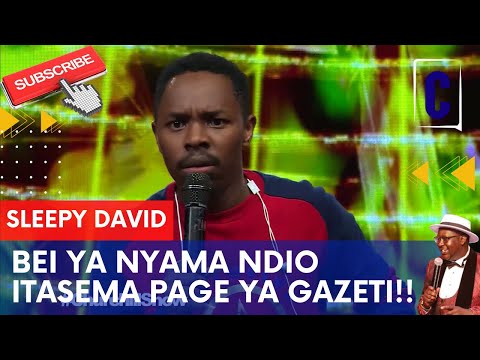 BEI YA NYAMA NDIO ITASEMA PAGE YA GAZETI!!