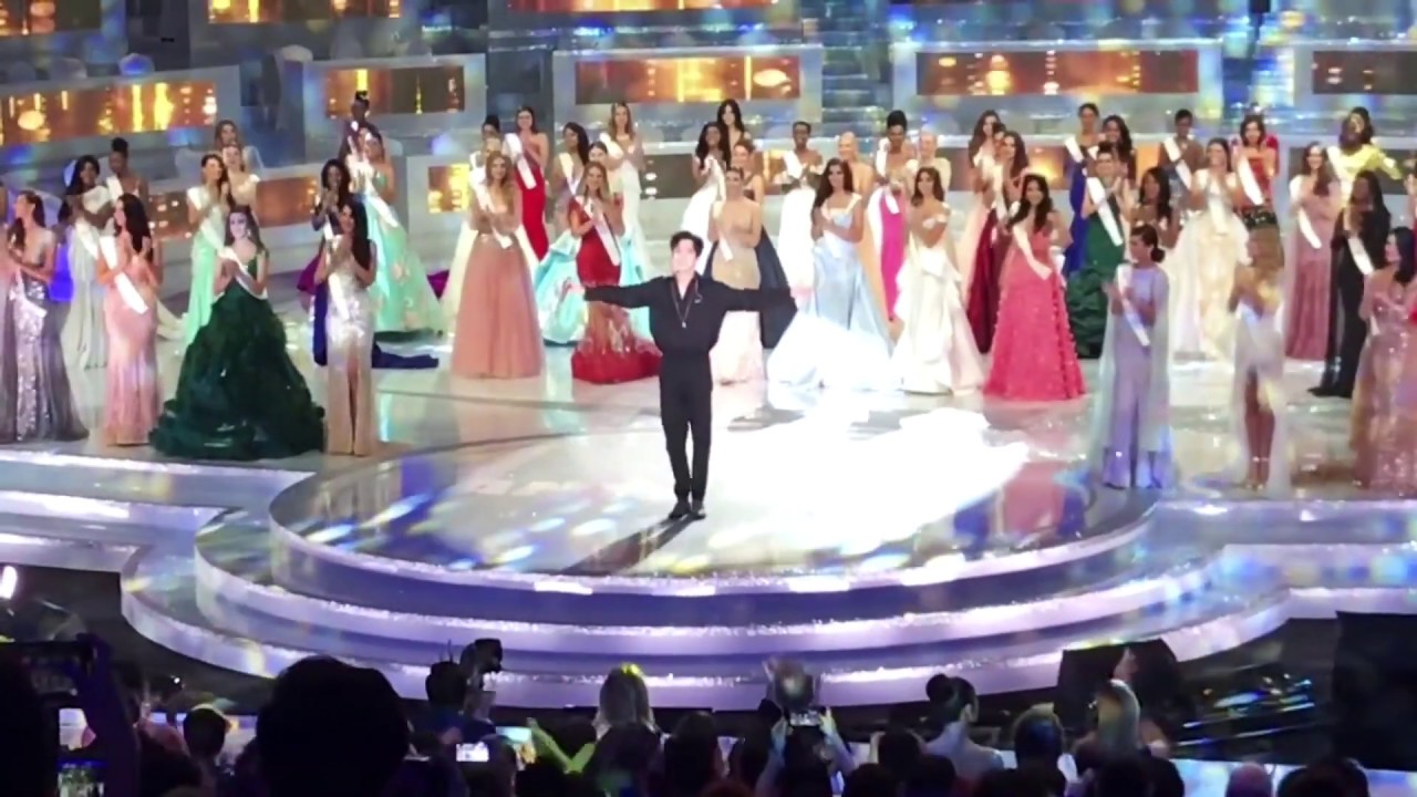(Fancam) Dimash cut ~ Unforgettable Day ~ Miss World 2018