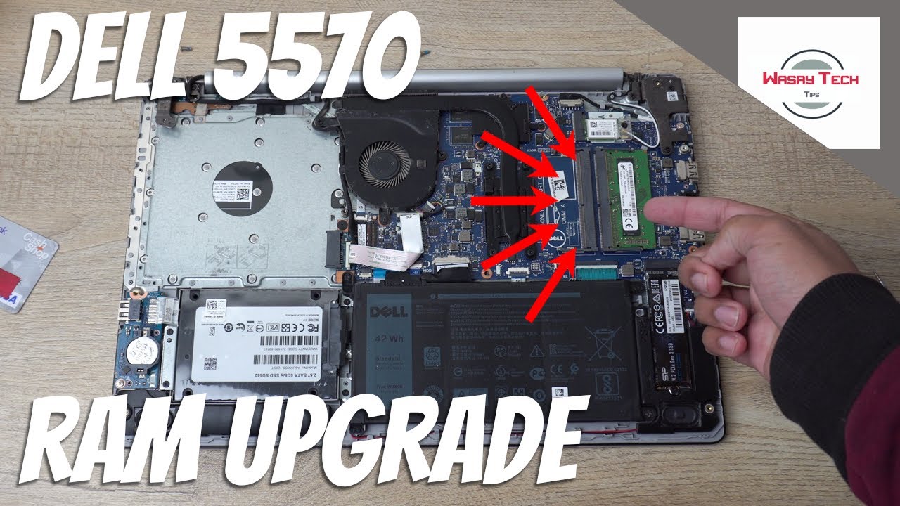 How to Install or Upgrade RAM in Dell Inspiron 5570 | Dell Inspiron 5570 RAM  Change - YouTube