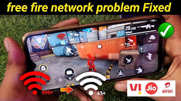 Fix 999+ Ping Problem Free Fire | free fire network problem Solve | free fire high ping problem