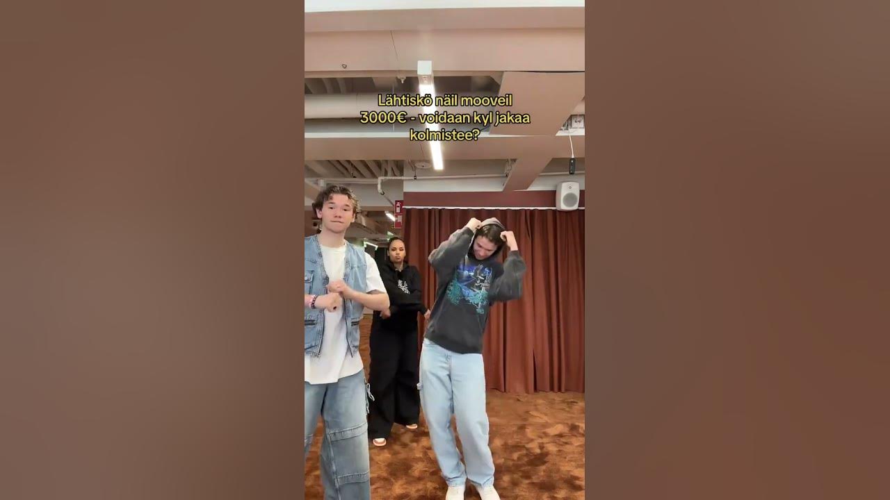 Marcus & Martinus dancing to Vielki Hereillä