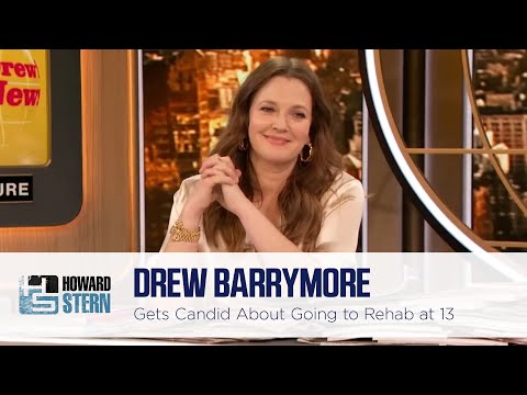 Drew Barrymore Talks Being Sent to a Psychiatric Hospital at 13