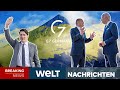 G7-KRIEGSGIPFEL: Kampf um Ukraine -  Wie der freie Westen Putin stoppen will I WELT Newsstream