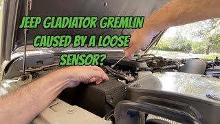 Jeep Gladiator Gremlin Caused by a Loose Sensor
