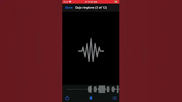 Gojo Ringtone 