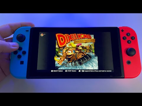 Donkey Kong Country 3 - Dixie Kong’s Double Trouble | Nintendo Switch gameplay - SNES