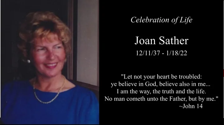Joan Sather Celebration of Life Service 03/26/22