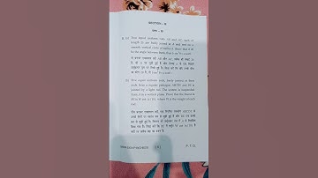 Statics Question Paper B.Sc. Mathematics 3rd Semester MDU ROHTAK