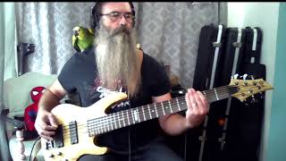 Amorphis - Exile of the Sons of Uisliu (1992) bass cover