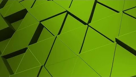 Green Triangles Stock Motion Graphics