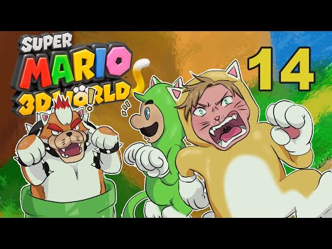Super Mario 3D World Playthrough Part 14 | Plessie's Wild Ride