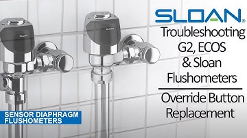 Top Mount Sensor Activated Troubleshooting Override Button Replacement