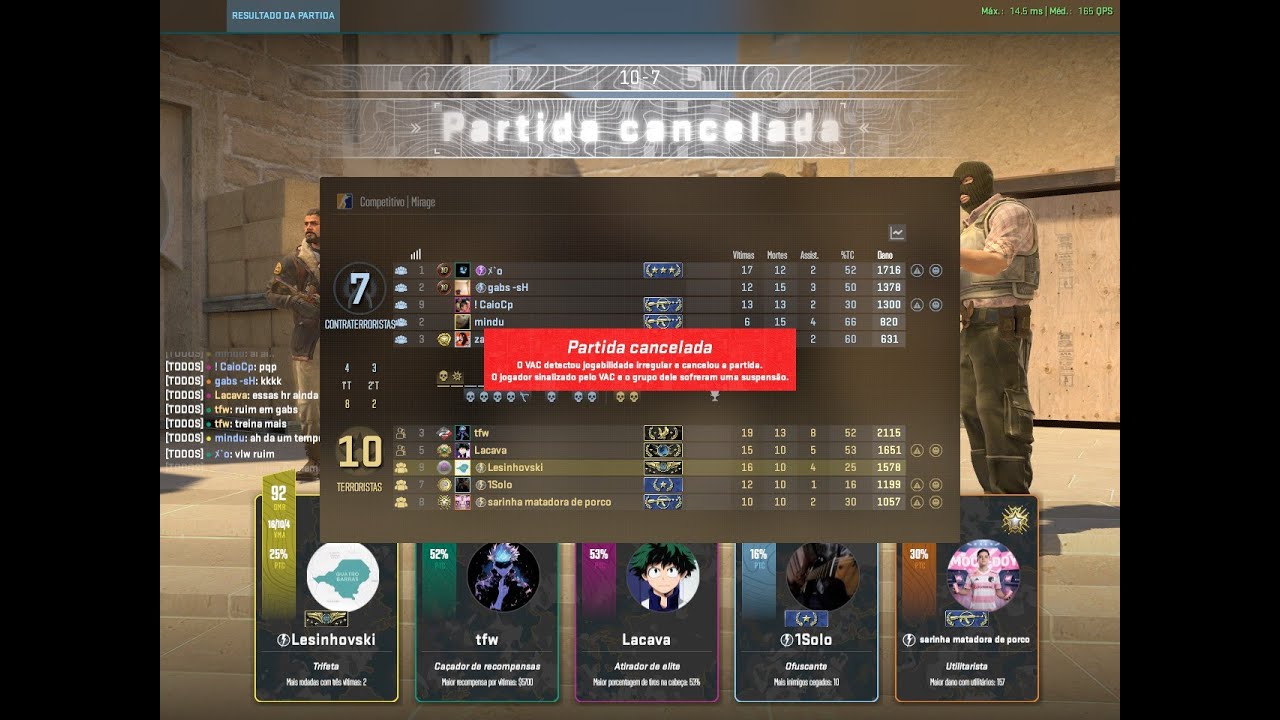 Unfair Vac Live Ban Counter Strike 2 - 31/12/2025