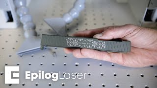 Laser Quick Tip: Custom Engraving a Glock Slide with a Galvo Fiber Laser