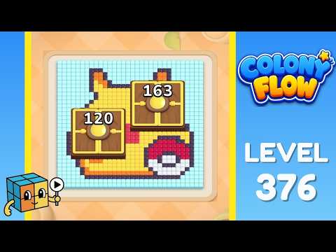 Colony Flow Level 376 Walkthrough Solution