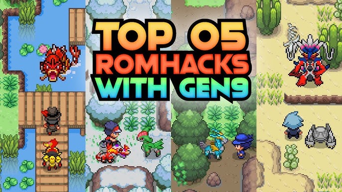 Top 5 Randomizer Completed Pokemon GBA ROM Hacks Games with