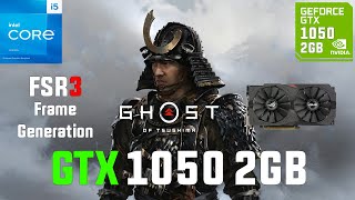 Ghost of Tsushima GTX 1050 (1080p,900p,720p FSR3 Frame Generation)