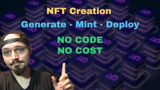 Generate  Mint  Deploy ENTIRE NFT COLLECTION  NO CODE FOR FREE! 2022