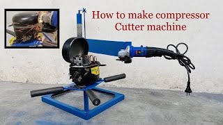 New model powerful cutter machine for cutting compressor