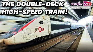 PARIS to BARCELONA on the FAMOUS TGV Duplex!  First Class Review