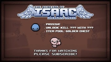 Binding Of Isaac: Rebirth Item Guide - Fate