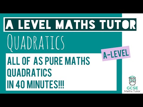 Video: Kwa nini quadratics inaitwa quadratics?