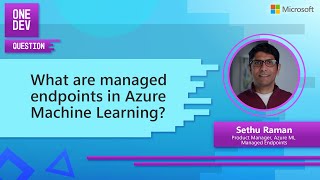What are managed endpoints in Azure ML?