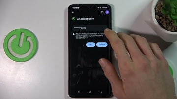 How To Manage Google Passwords on SAMSUNG Galaxy F05