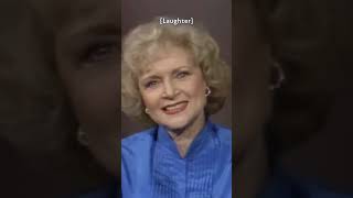 Betty White gets real about the Golden Girls