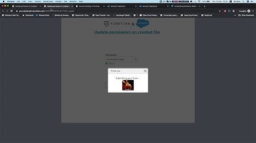 Update share type / permissions on Salesforce created files by FormTitan