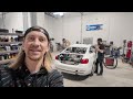 F32 435i Racecar Build: Finishing the Cage and Swapping the Roof!