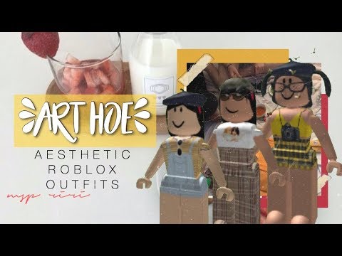 Artsy Aesthetic Roblox Outfits Youtube - how to make aesthetic shirts on roblox