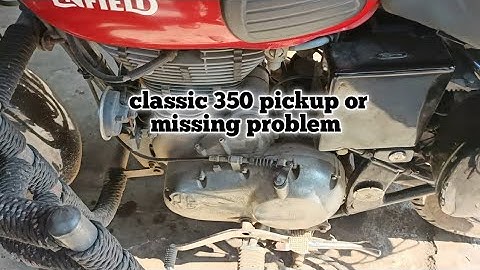 royal Enfield pickup and missing problem // bullet starting problem.@sportsautorepaire