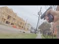 Bodycam: Intense Shootout Between Officer And Fleeing Robbery Suspect On Electric Scooter.
