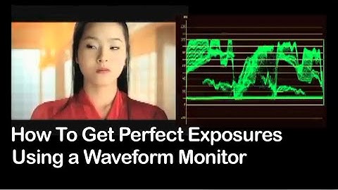 Tutorial on Cinematography - How To Get Perfect Exposures Using a Waveform Monitor