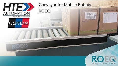 ROEQ Conveyor Adapter for Autonomous Mobile Robot from MiR