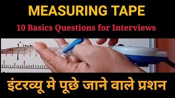 Measuring Tape10 Basics Questions Answers Quiz - 1