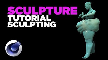 SCULPTING MODEL CINEMA 4D TUTORIAL
