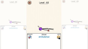Draw Puzzle Level 65 Ambulance Walkthrough Solution