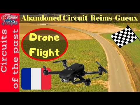 Drone over Abandoned Circuit Reims-Gueux - Annie Bousquet to Virage Muizon