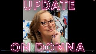 Special Update About Donna