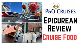 Fine dining? P&O Iona Epicurean Restaurant Experience